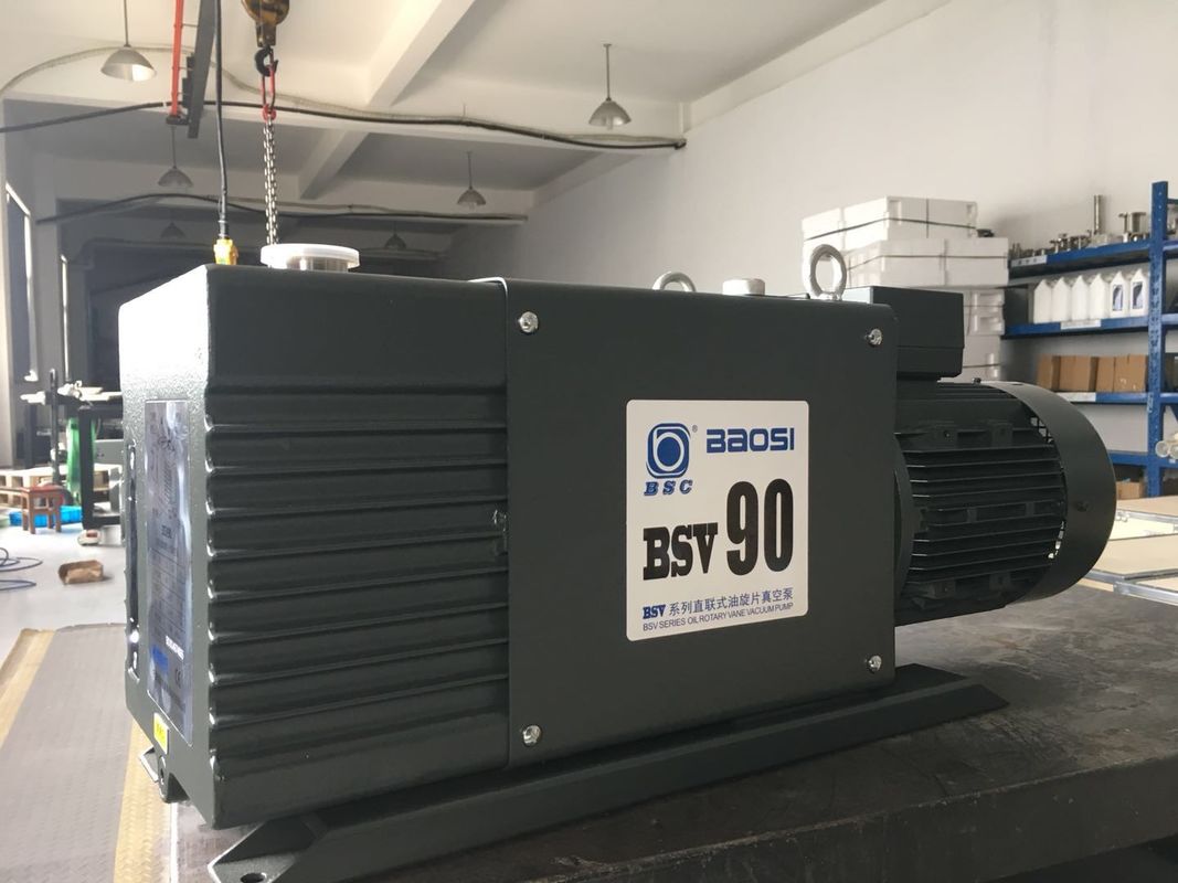 90CBM/H 2 Stage Rotary Vane Vacuum Pump Oil Sealed